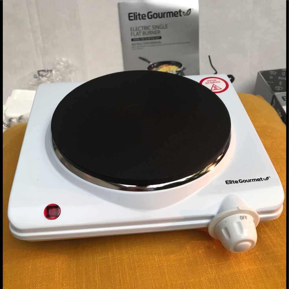 ELITE GOURMET ELECTRIC SINGLE BURNER
